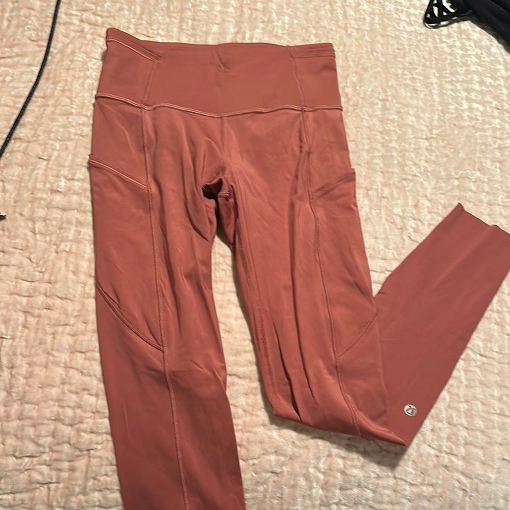 Lululemon Athletica Terracotta Leggings